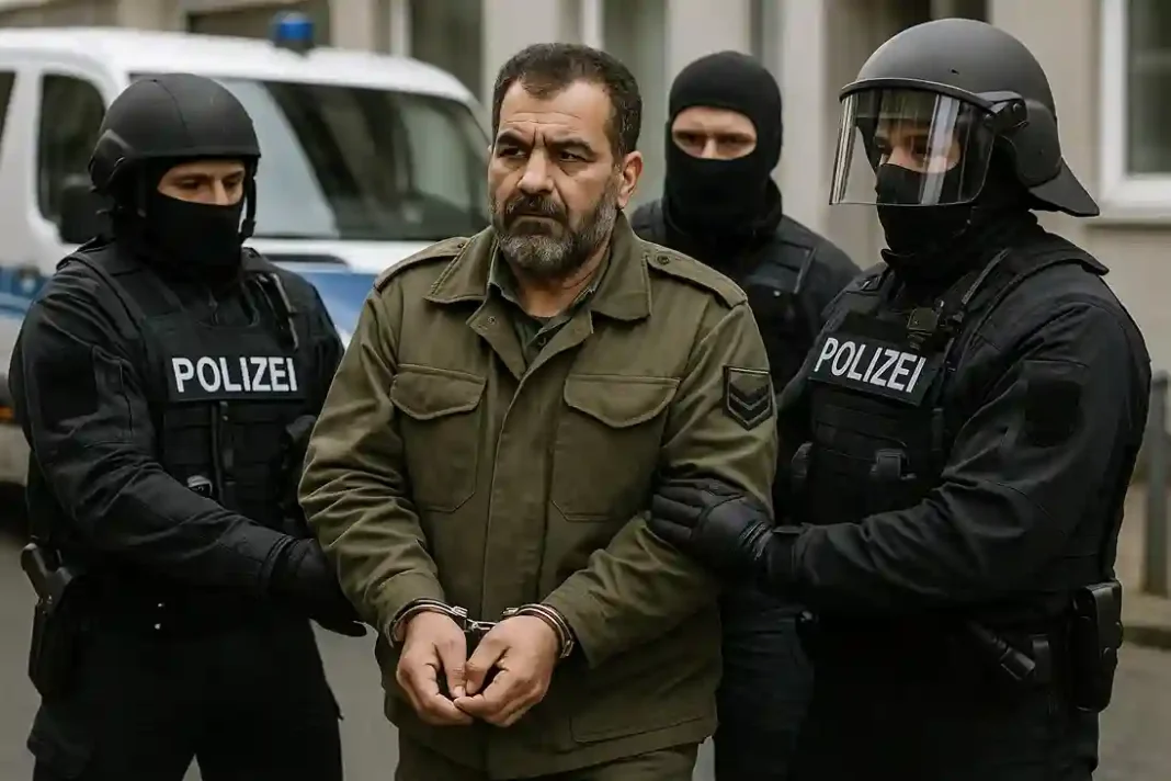 Syrischer Milizenführer in Deutschland festgenommen Festnahme eines syrischen Milizenführers durch die deutsche Polizei in NRW