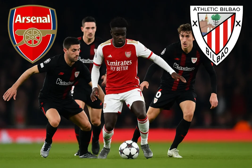 arsenal-vs-athletic-bilbao-champions-league-2025-2026 Arsenal vs Athletic Bilbao Champions League 2025/26 Uhrzeit, TV und Aufstellungen