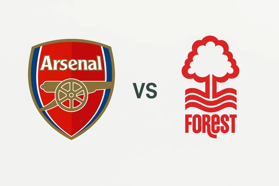 arsenal-vs-nottingham-forest-premier-league-2025-2026 Arsenal vs Nottingham Forest Premier League 2025/2026 – Spielvorschau, Aufstellungen und TV-Übertragung