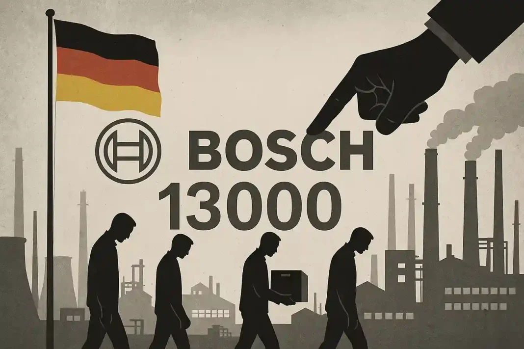 Bosch Stellenabbau 2025 – 13.000 Jobs in der deutschen Autoindustrie gestrichen