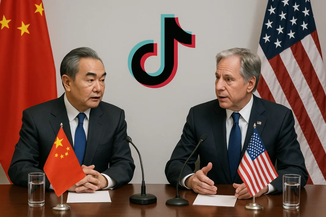 china-usa-tiktok-konflikt Abbildung zum Streit zwischen China und den USA über TikTok und mögliche Lösungen durch Dialog