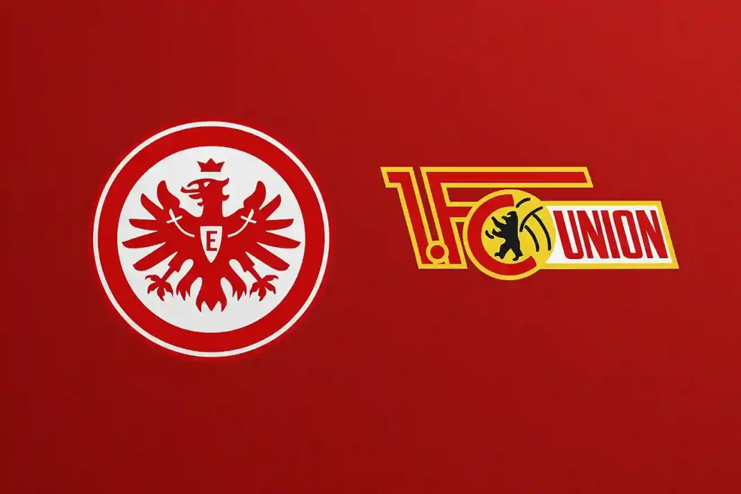 Spieler von Eintracht Frankfurt und Union Berlin im Bundesliga-Duell 2025