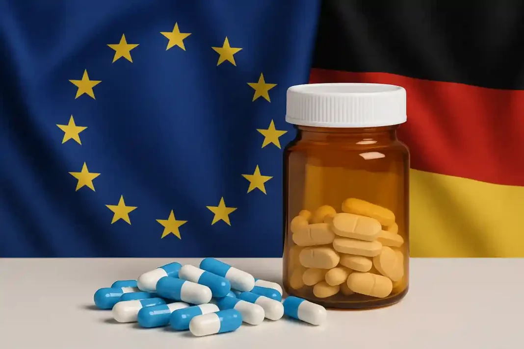 europa-zuranolon-postpartale-depression Frau erhält Zuranolon-Medikation zur Behandlung von postpartaler Depression in Europa