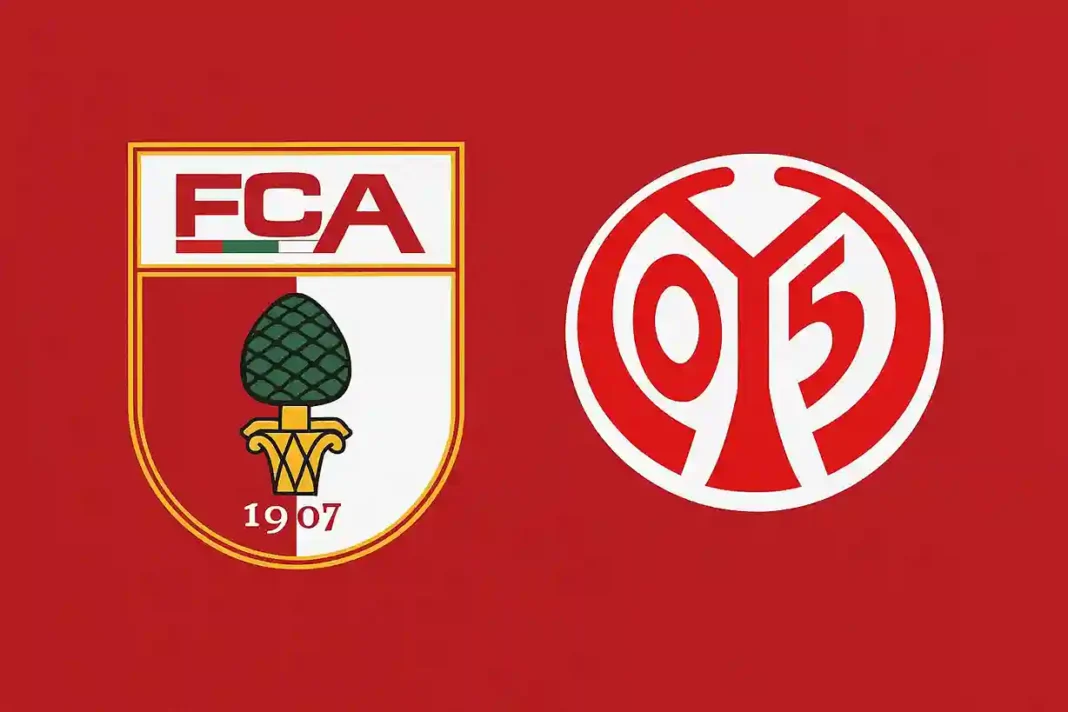 Spielszene von FC Augsburg gegen Mainz 05 am 20. September 2025 in der Bundesliga