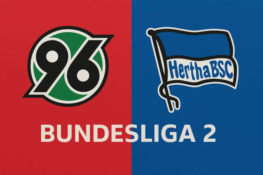 hannover-96-vs-hertha-bsc-2-bundesliga-2025-2026 Hannover 96 gegen Hertha BSC, 2. Bundesliga Saison 2025/2026 – Live-Spiel