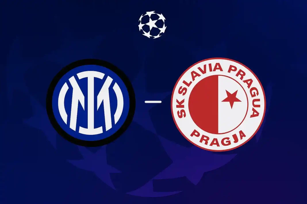 Inter Milan Logo / Slavia Prague Logo