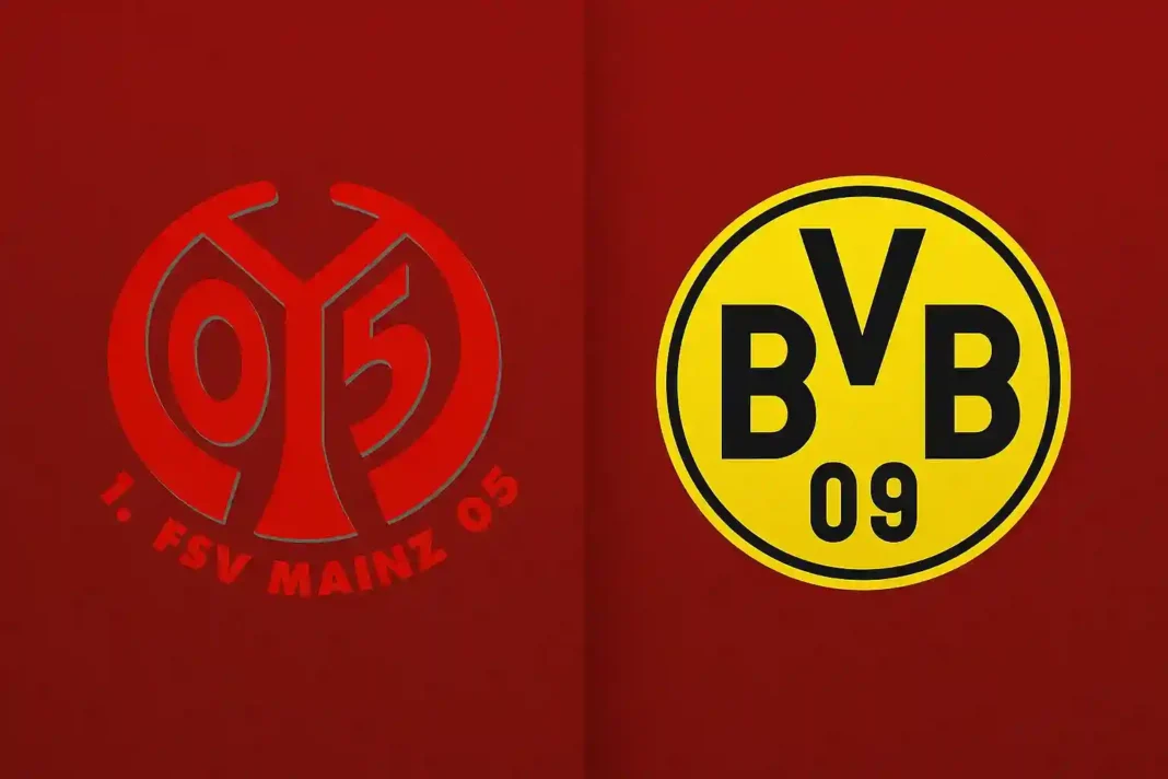 Mainz 05 vs Borussia Dortmund 2025 – Bundesliga Spiel in der Coface Arena
