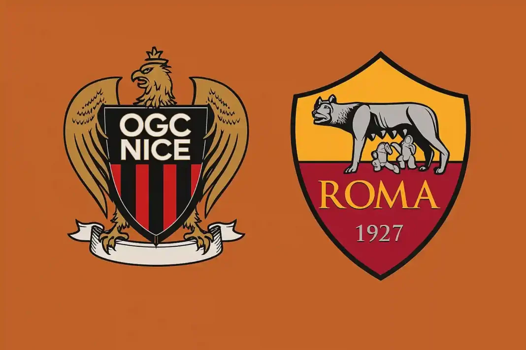 OGC Nice gegen AS Roma in der UEFA Europa League 2025 – Gruppenphase, Spielvorschau mit TV-Übertragung und Aufstellung.