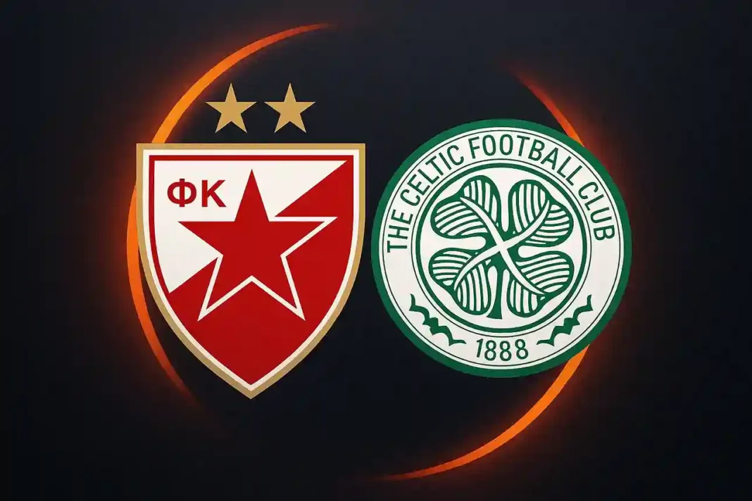 Red Star Belgrade gegen Celtic in der UEFA Europa League 2025 – Gruppenphase, Spielvorschau mit TV-Übertragung und Aufstellung.