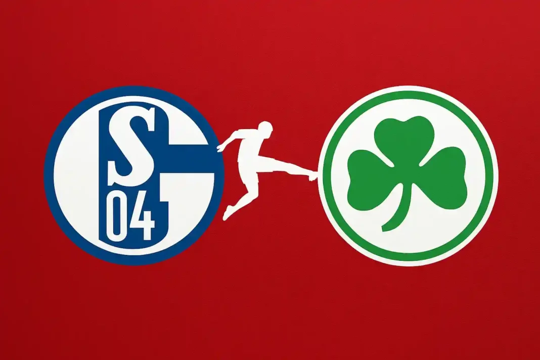 schalke-greuther-fuerth-26-september-2025 Spielszene von Schalke 04 gegen Greuther Fürth am 26. September 2025 in der 2. Bundesliga