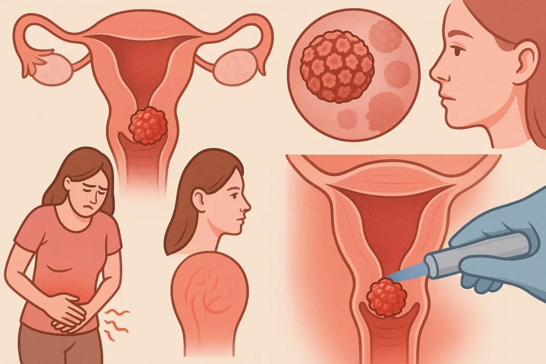 Zervixkarzinom: Symptome, HPV-Impfung und Prävention für Frauen