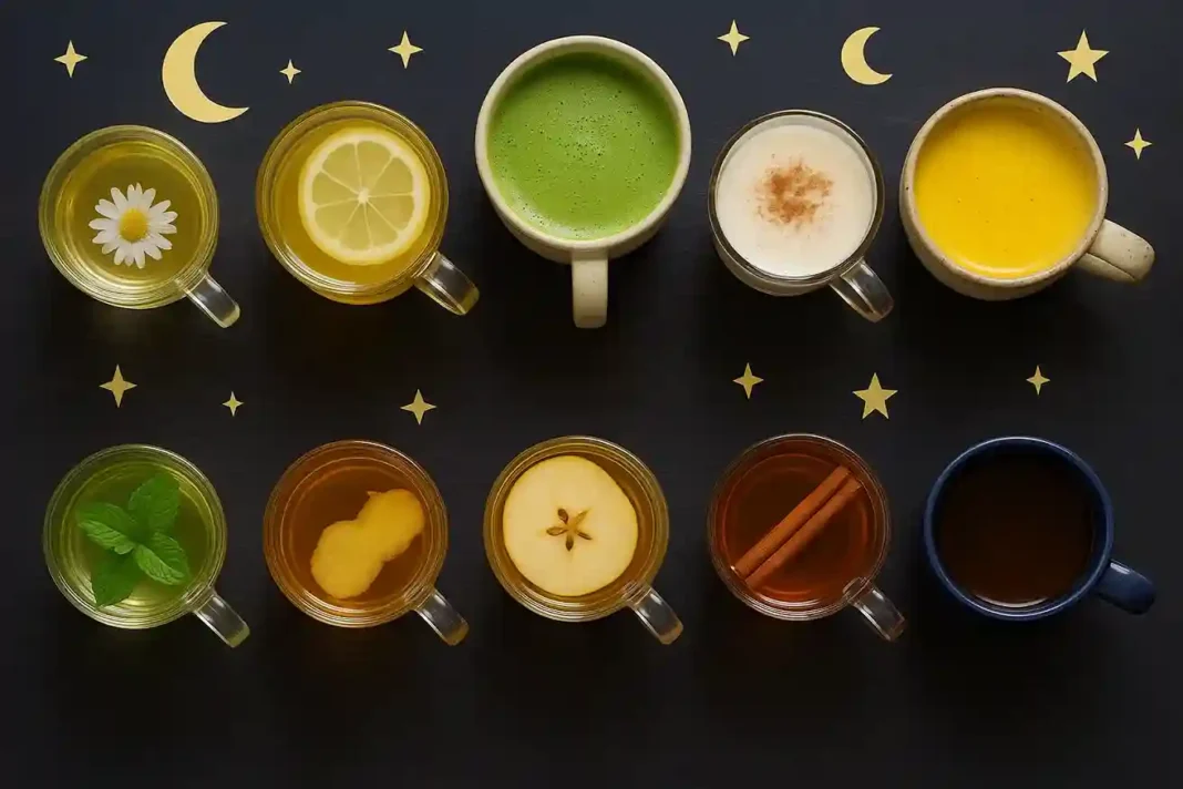 „Abendgetränke vor dem Schlafen zur Förderung von Stoffwechsel und Fettverbrennung“