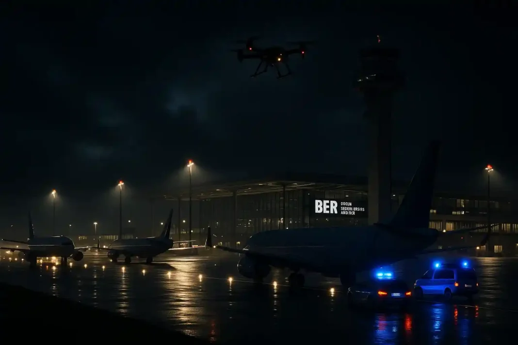 Drohne verursacht Chaos am Flughafen BER in Berlin – Flüge verspätet und umgeleitet