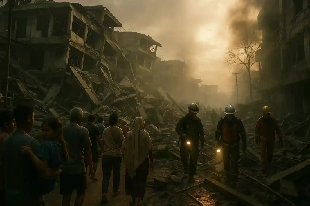 Starkes Erdbeben in Mindanao – Philippinen 2025 Erdbeben der Stärke 7.2 trifft die Insel Mindanao auf den Philippinen