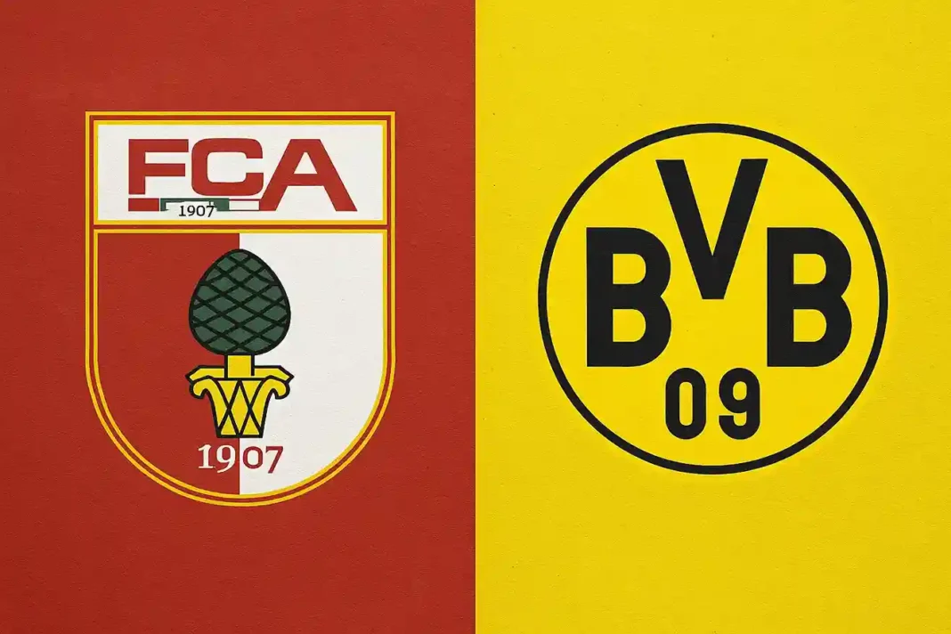 FC Augsburg gegen Borussia Dortmund – Bundesliga Spiel 2025 in der WWK Arena