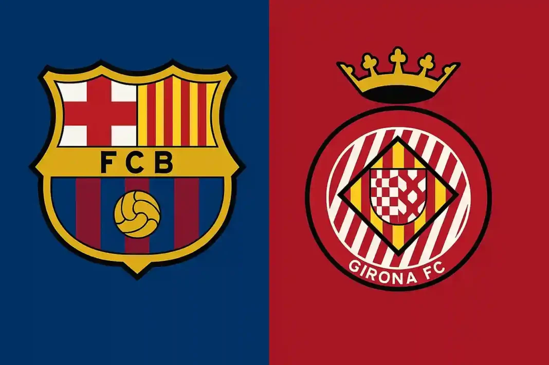 Girona im La-Liga-Duell 2025 im Estadi Olímpic Lluís Companys – Spannung, Analyse und Aufstellungen.
