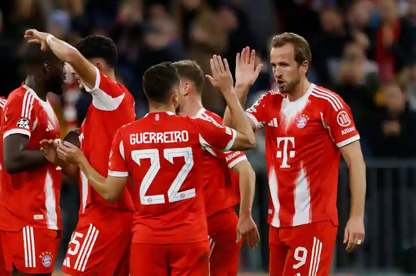 bayern-muenchen-club-brugge-4-0-champions-league Bayern München dominiert Club Brügge mit einem souveränen 4:0-Sieg in der Champions League im Allianz Arena.