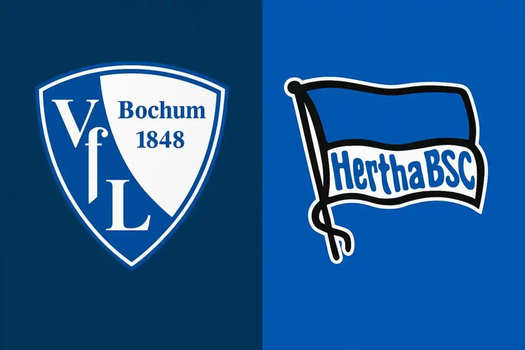 VfL Bochum gegen Hertha BSC im Duell der 2. Bundesliga 2025 im Vonovia Ruhrstadion – Spielvorschau und Analyse.