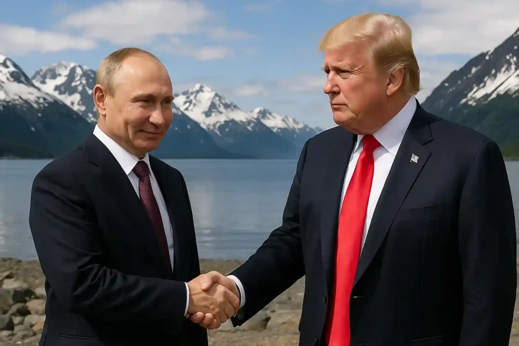 "US-Präsident Donald Trump und Russlands Präsident Wladimir Putin bei der geplanten Budapest-Gipfel-Vorbereitung zur Ukraine-Krise"