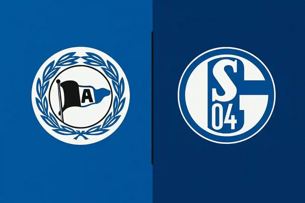 Bielefeld gegen Schalke 04 2. Bundesliga Match 5. Oktober 2025, SchuecoArena