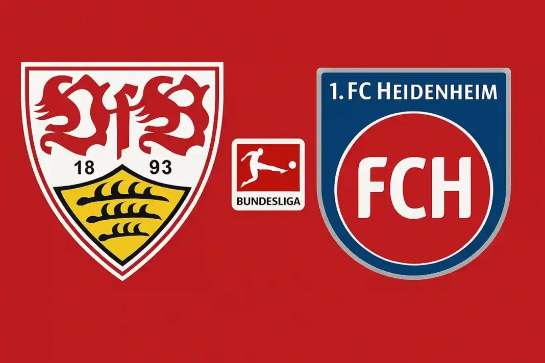 Stuttgart gegen Heidenheim Bundesliga Match 5. Oktober 2025, MHPArena