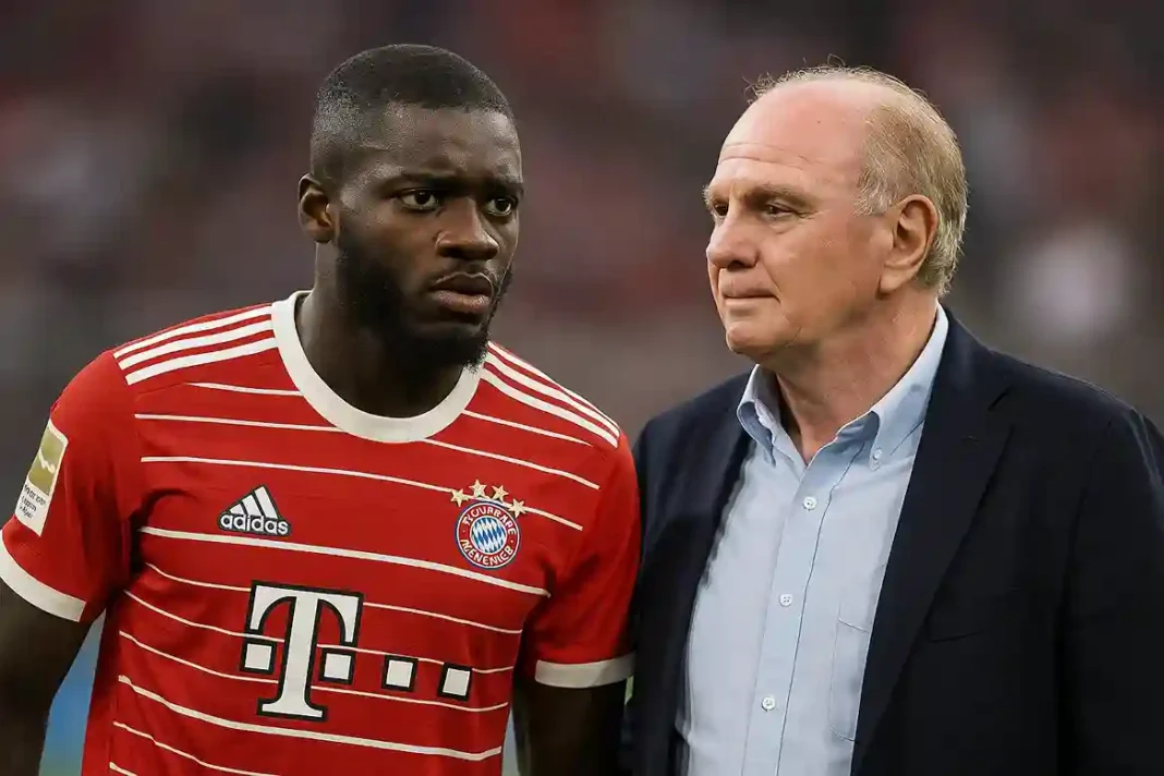Dayot Upamecano im Bayern-Trikot, Vertragsverhandlungen 2025