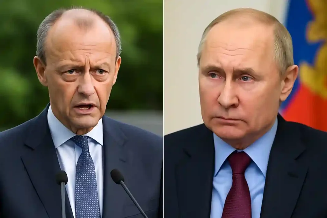 Bundeskanzler Friedrich Merz spricht im Bundestag über die Nutzung eingefrorener russischer Vermögen zur Unterstützung der Ukraine.