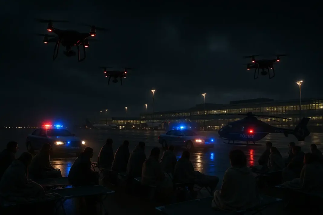 drohnenalarm-flughafen-muenchen Drohnen am Flughafen München 2025 – Passagiere und Polizei im Einsatz