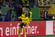 eintracht frankfurt – bvb : Tore, Highlights & Elfmeterschießen Spielszene Eintracht Frankfurt gegen Borussia Dortmund im DFB-Pokal mit Toren und Spielern in Aktion