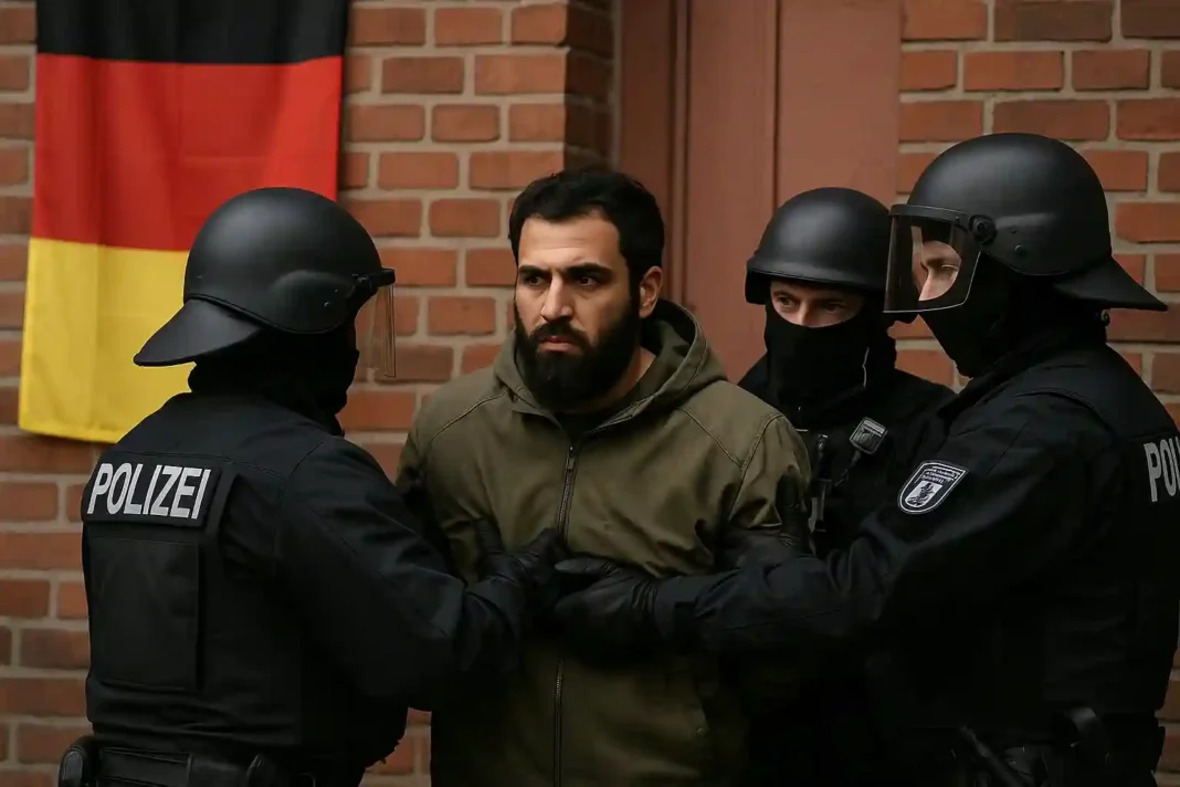 Drei Hamas-Verdächtige in Berlin festgenommen – deutsche Polizei findet Waffen und Munition 2025.