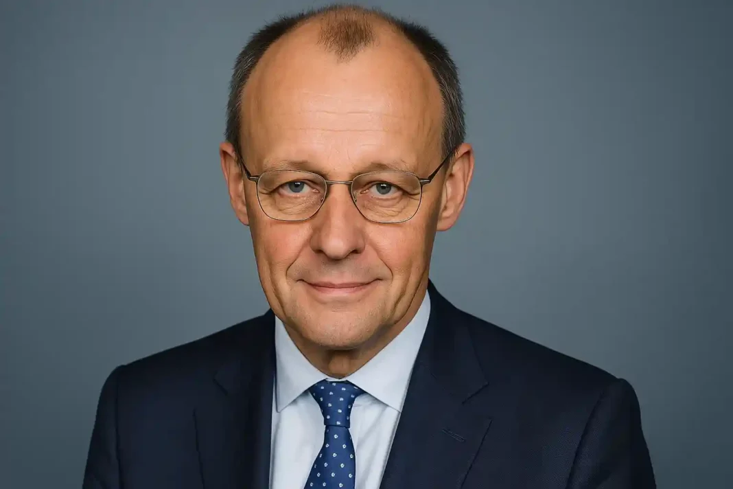 totalenergies-offshore-wind-deutschland TotalEnergies-Logo vor Windturbinen in der Nordsee, Symbol für Offshore-Windenergieprojekte und Herausforderungen in Deutschland.