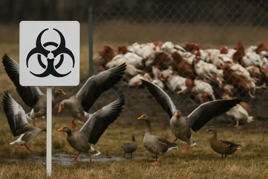 Vogelgrippe-Ausbruch in Deutschland bedroht Geflügelzucht und Wildvögel, H5N1 verbreitet sich rasch