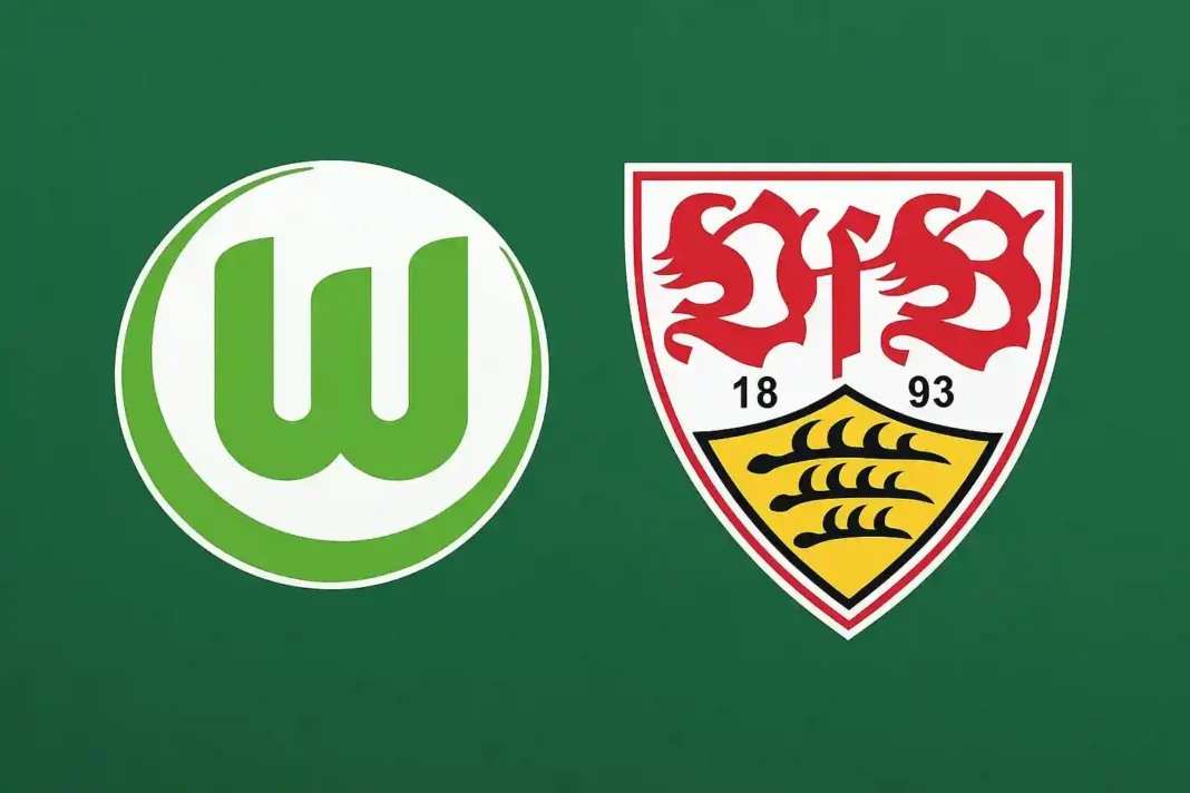 Vorschau auf das Bundesliga-Spiel Wolfsburg vs Stuttgart 2025 mit Aufstellungen und Tabelleninformationen.