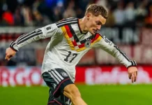 Deutschland demontiert die Slowakei: 6:0-Sieg in WM-Qualifikation – Sani und Wirtz glänzen "Spielszene Deutschland vs. Slowakei 6:0 – Sani trifft doppelt, Deutschland dominiert WM-Quali"