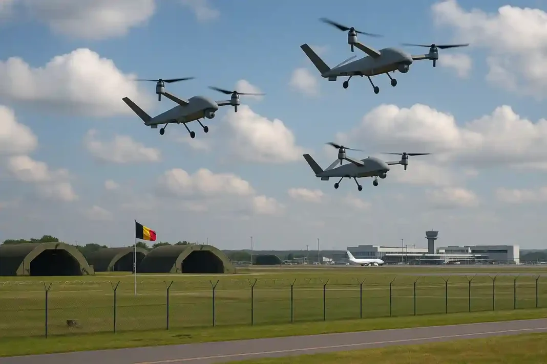 Drohnen über belgischer NATO-Basis Kleine Brogel und Flughafen Bremen