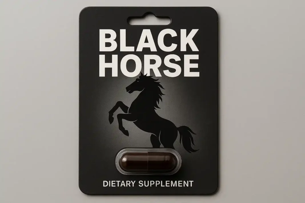 Warnung vor Black Horse Potenzmittel mit gefährlichem Tadalafil-Gehalt in Deutschland