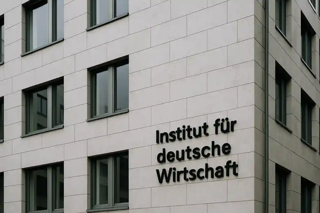 Symbolbild der deutschen Industrie: Fabrikhallen, Halbleiterproduktion und wirtschaftliche Herausforderungen 2026