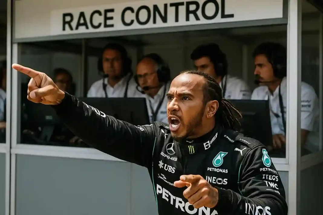 Lewis Hamilton im Ferrari reagiert auf FIA-Strafe beim Mexiko GP 2025