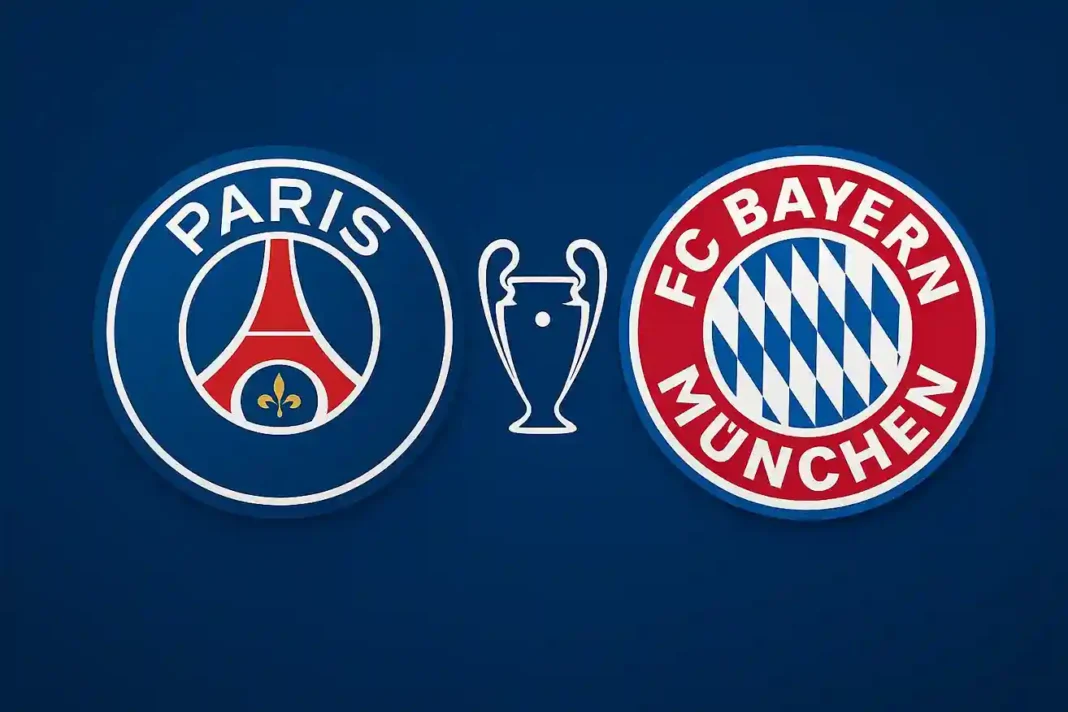 „Paris Saint-Germain vs Bayern München – UEFA Champions League 2025, Aufstellung, Highlights und TV-Sender“