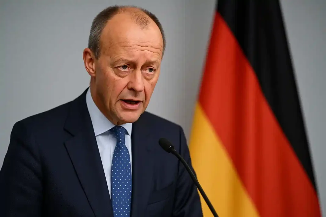 Politische Diskussion in Deutschland über beschleunigte Abschiebungen nach Syrien mit Merz und Markus Söder.