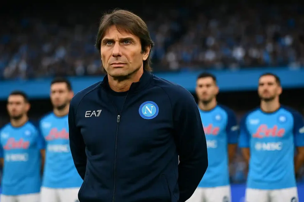 André-Frank Zambo Anguissa verlässt das Spielfeld verletzt während eines Spiels des SSC Napoli in der Serie A.