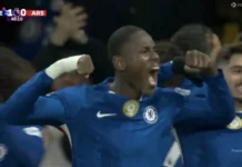 Chelsea trotz Unterzahl stark: Caicedo fliegt nach VAR – 1:1 gegen Arsenal im Topspiel Moisés Caicedo sieht nach VAR-Überprüfung Rot, Chelsea kämpft in Unterzahl ein 1:1 gegen Arsenal im Topspiel der Premier League