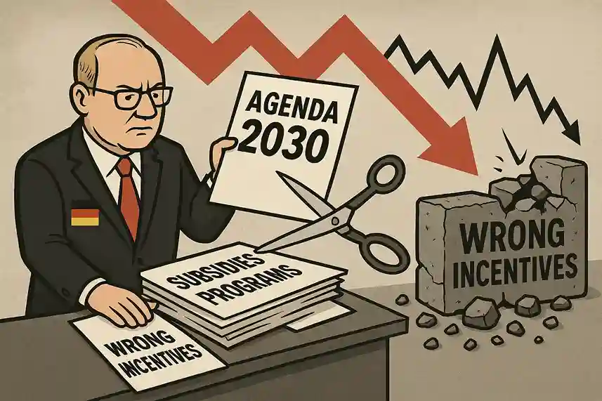 deutschland-wirtschaft-agenda Wirtschaftsministerin Katarina Reiche präsentiert Agenda 2030 in Berlin