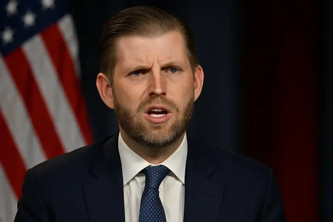 Eric Trump spricht in einem Interview über die Belagerung seiner Familie, politische Gegner und das Attentat auf Donald Trump.