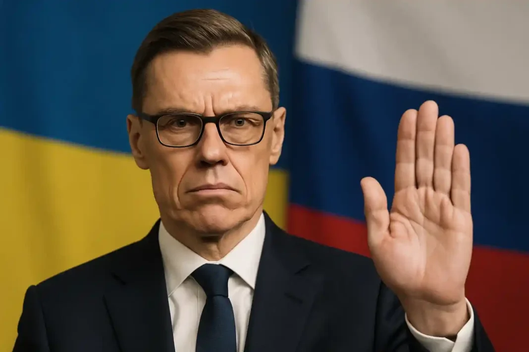 Finnlands Präsident Alexander Stubb warnt vor einem schnellen Waffenstillstand und fordert stärkeren europäischen Druck auf Russland.