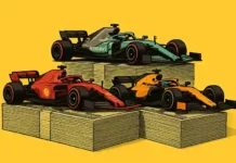 Formel 1 Wert-Wahnsinn 2025: Ferrari, Mercedes & McLaren dominieren die Hälfte aller Teamwerte Diagramm zeigt die wertvollsten Formel-1-Teams 2025: Ferrari, Mercedes und McLaren dominieren die Hälfte des Gesamtwertes.