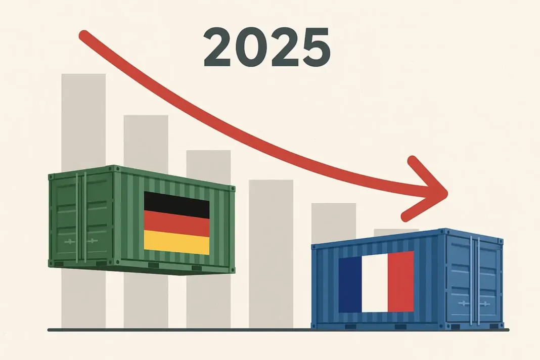 „Symbolbild: Handel zwischen Deutschland und Frankreich 2025, deutsche Investitionen in Frankreich“
