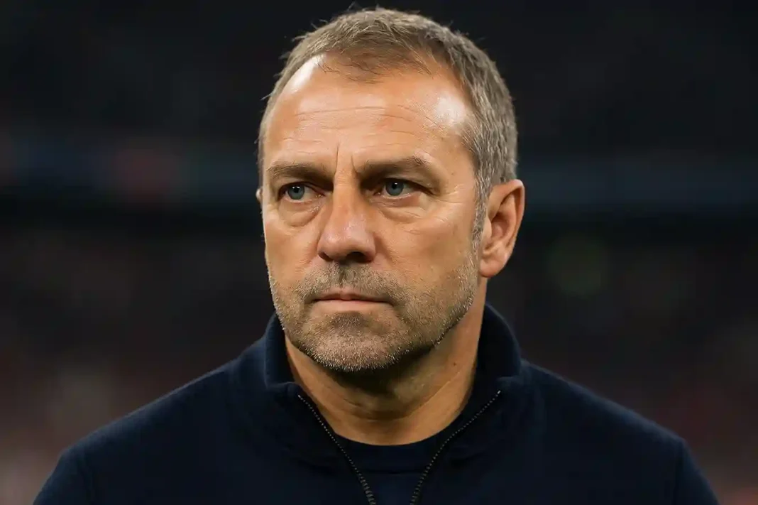 hansi-flick-uber-lamine-yamal-und-barcelonas Hansi Flick spricht über Lamine Yamals Fortschritte und die Rückkehr verletzter Spieler bei Barcelona.