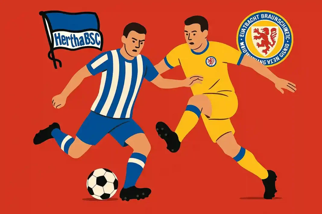 Hertha Berlin trifft auf Braunschweig in der 2. Bundesliga am 21. November 2025 – Live und Tabellenübersicht