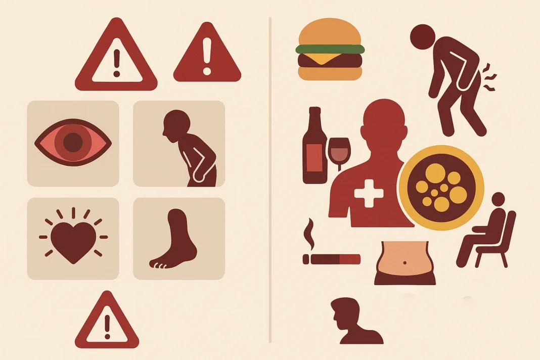 hoher-cholesterin-warnzeichen Warnzeichen und Symptome für hohen Cholesterinspiegel im Blut